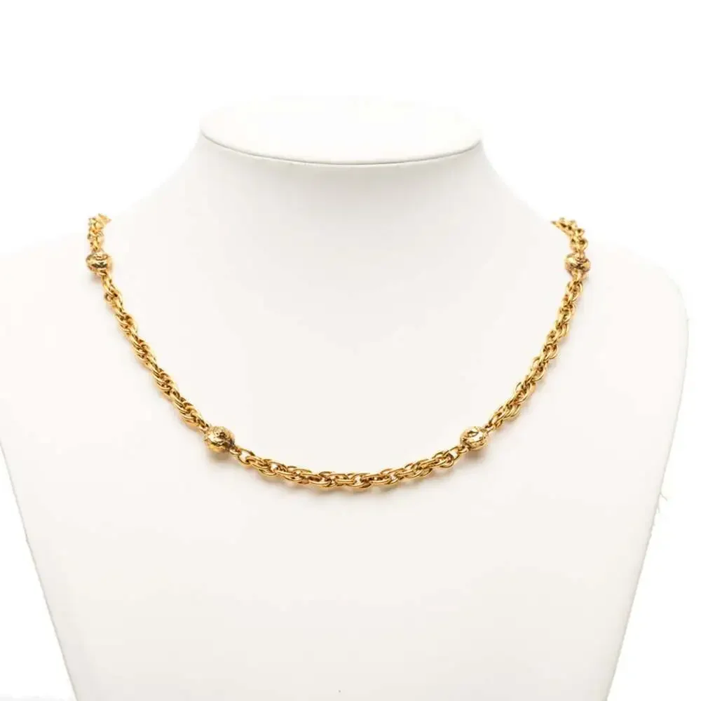 Chanel Long Pendant Necklace Metal #256798C10B